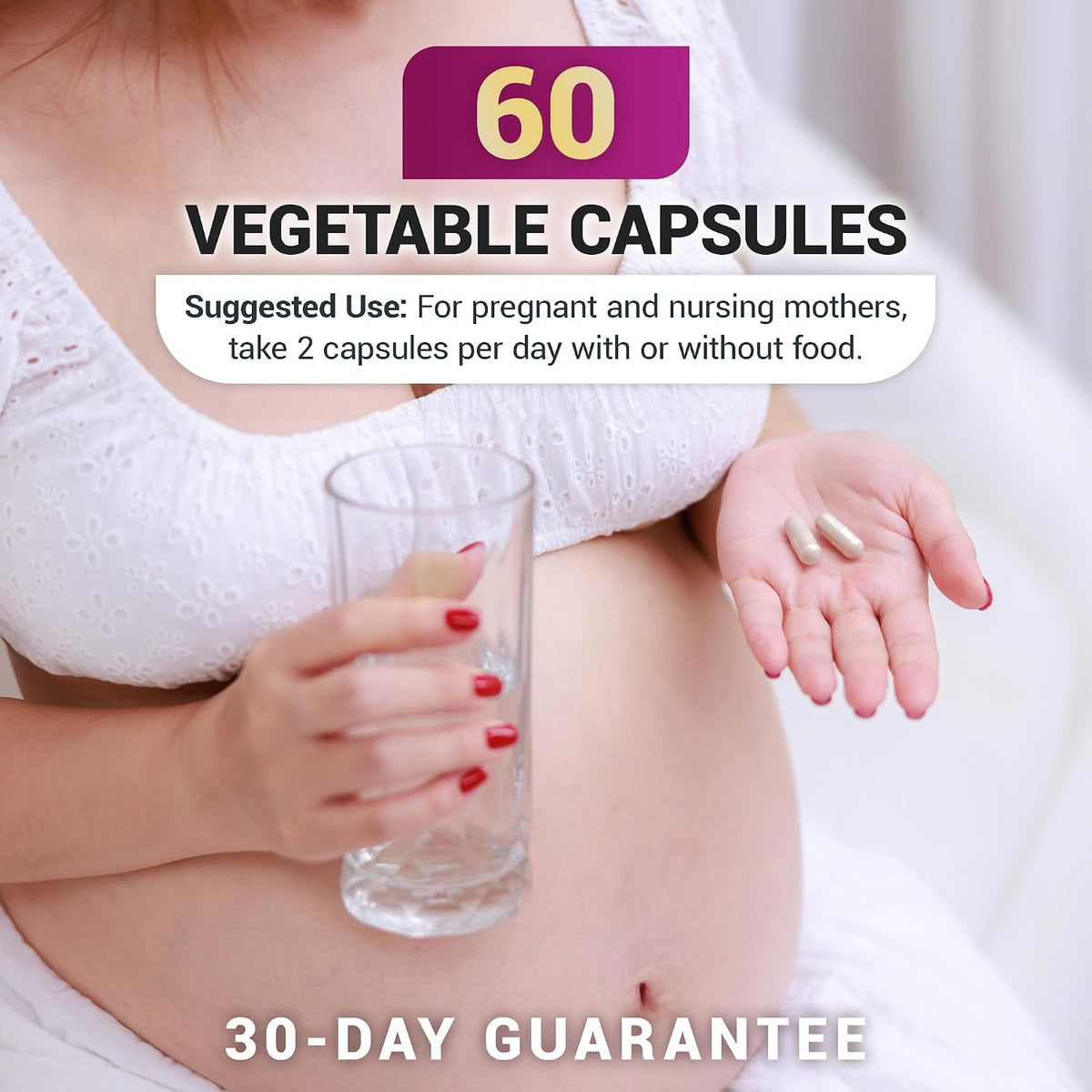 Dr. Berg Natural Prenatal Vitamins - Prenatal Multivitamin with Folate, Omegas & Superfoods (60 Capsules) - görsel 9