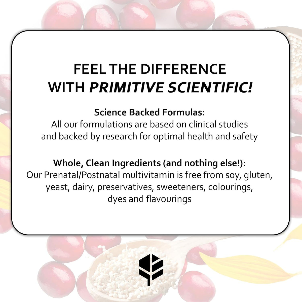 Primitive Scientific Prenatal and Postnatal Multivitamin for Women - görsel 7