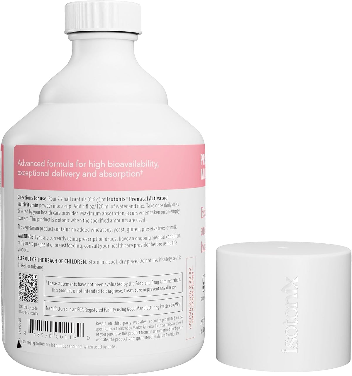 Isotonix Prenatal Activated Multivitamin - 45 Servings - görsel 3