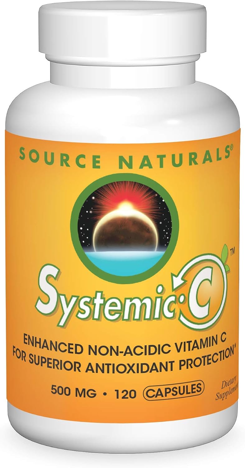 Source Naturals Systemic C, 500 mg - 240 Capsules - görsel 6