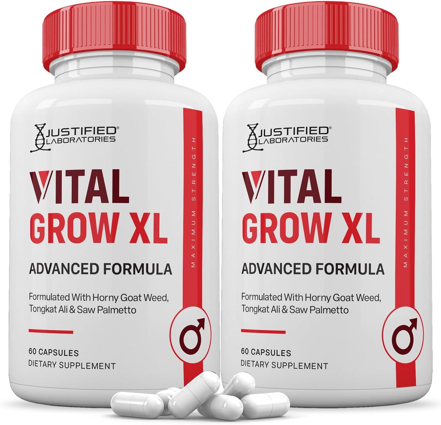Vital Grow XL Capsules – 3 Pack, 1484mg Advanced Formula for Men (180 Capsules) - görsel 8