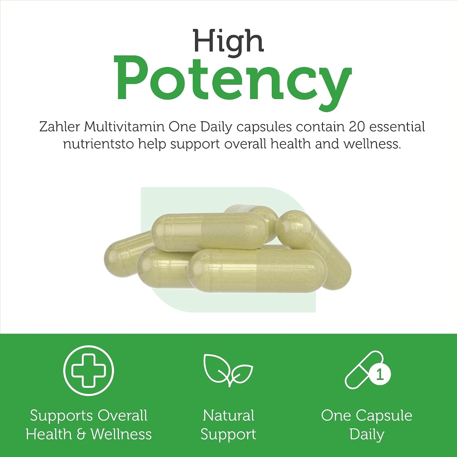 Zahler - One Daily Vegan Multivitamin for Women & Men (60 Tablets) Kosher Essential Vitamins & Minerals with Whole Food Spectra Blend - görsel 4