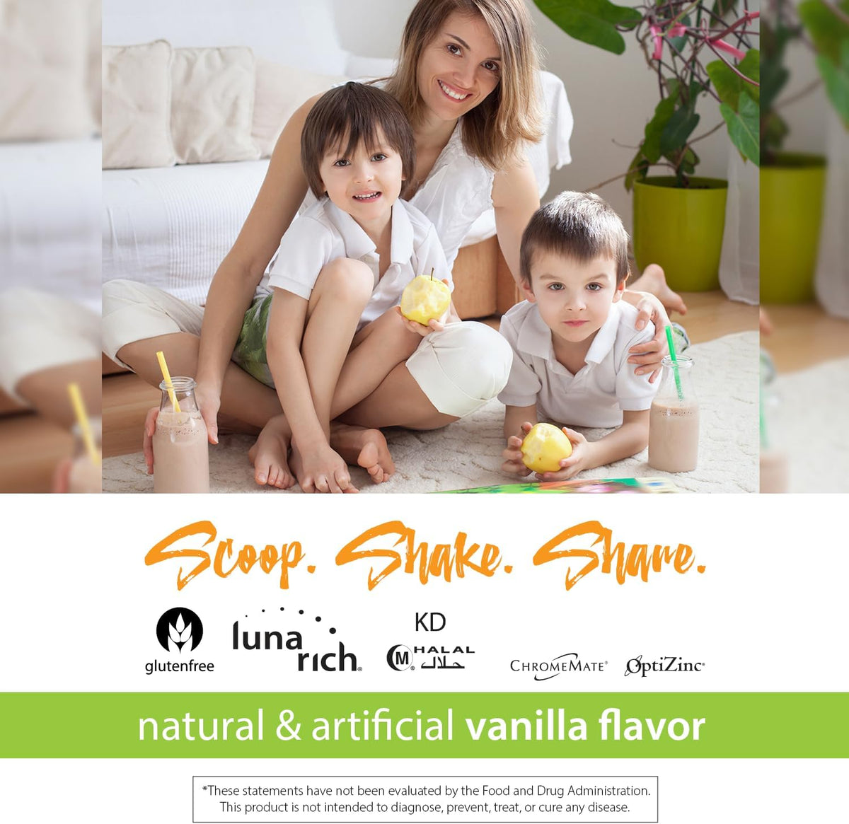 RELIV Now for Kids 1 Vanilla - Lower-Sugar Nutritional Shake with Vitamins, Minerals & Plant-Based Protein, 30 Servings - görsel 5