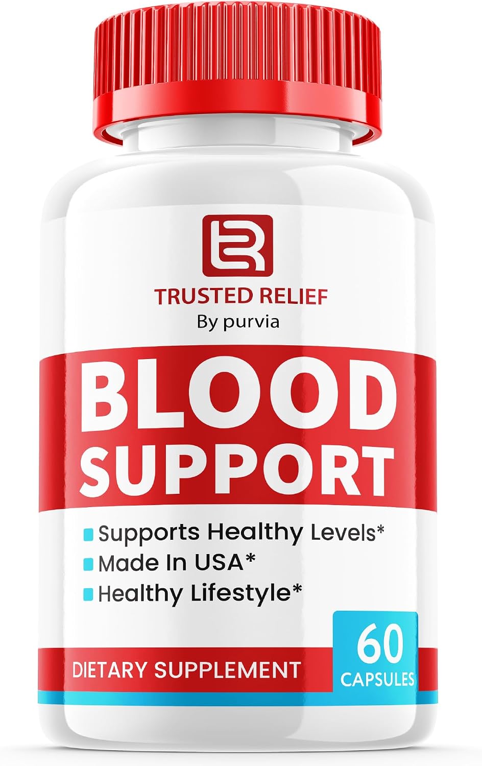 Trusted Relief Blood Support Pills – Advanced Formula (60 Capsules) - görsel 1