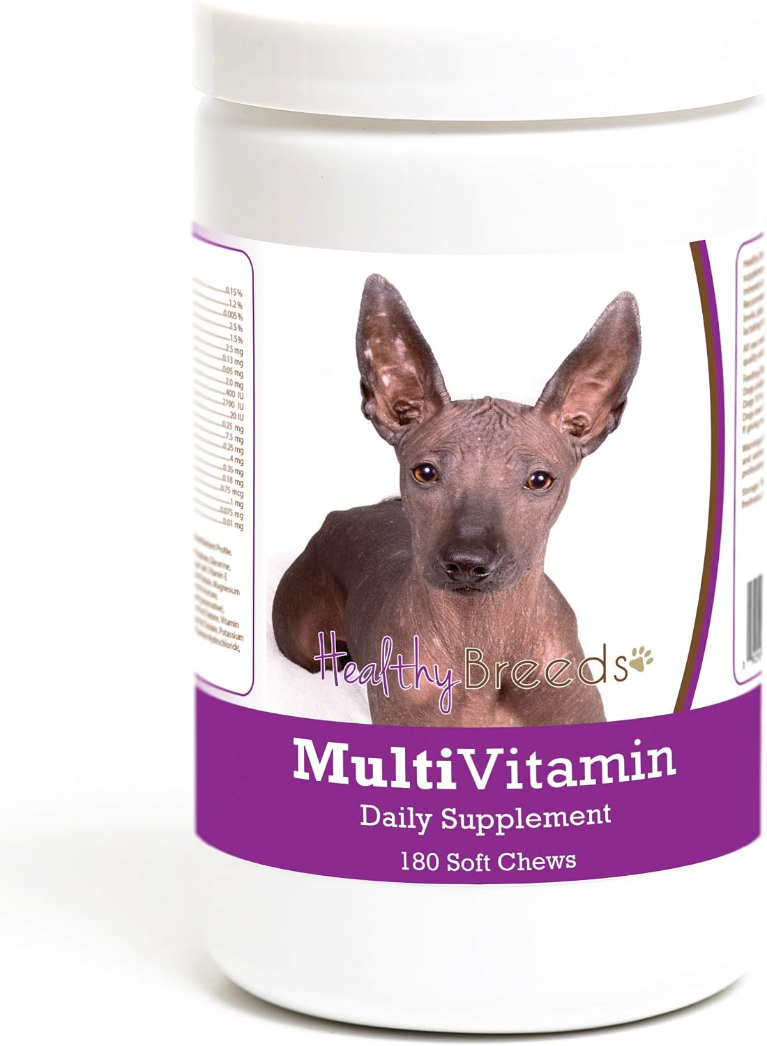 Healthy Breeds Xoloitzcuintli Multivitamin Soft Chew for Dogs 180 Count - görsel 1