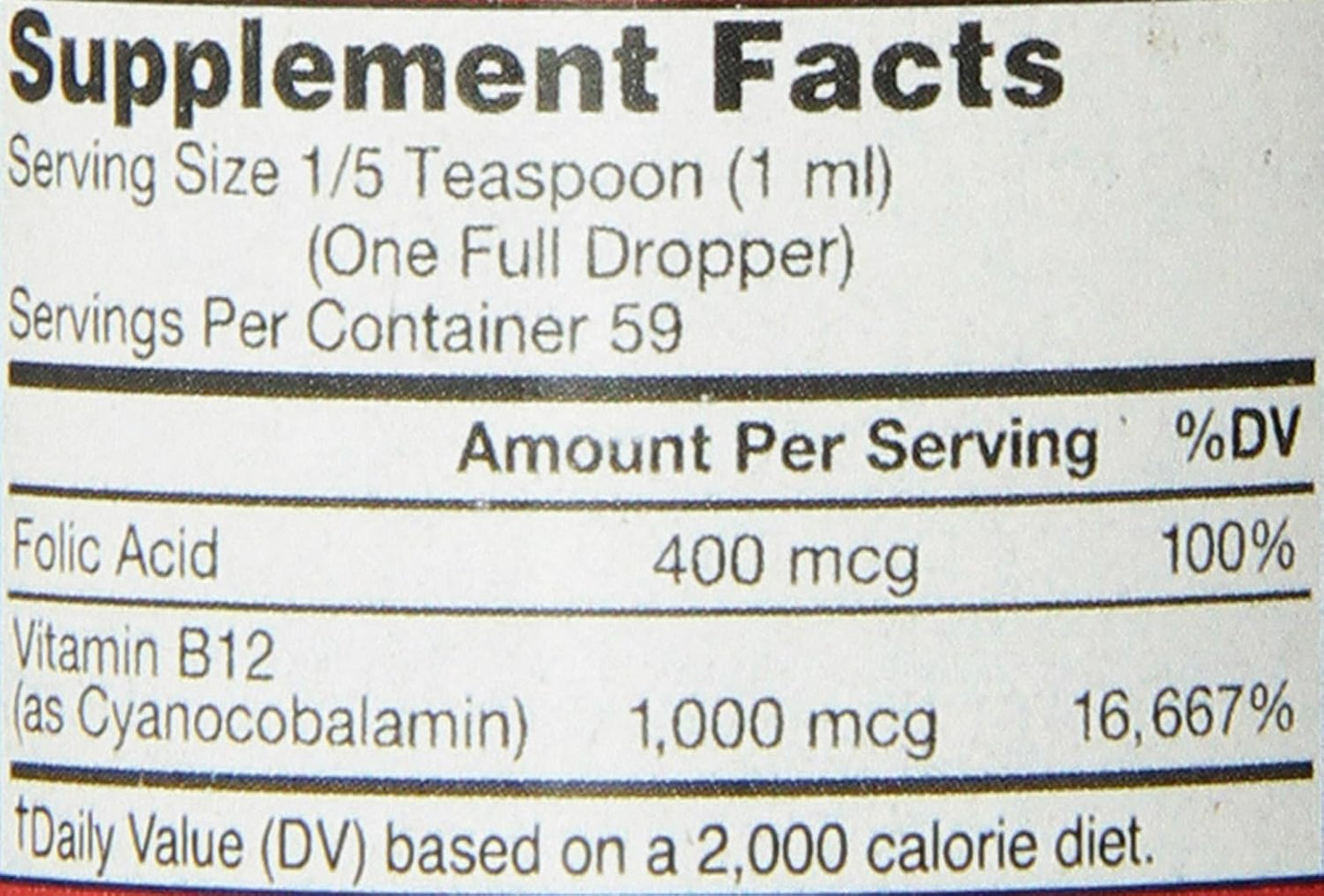 Brickerlab B12 Blast Liquid Vitamin B12 Supplement, 2 oz - görsel 4
