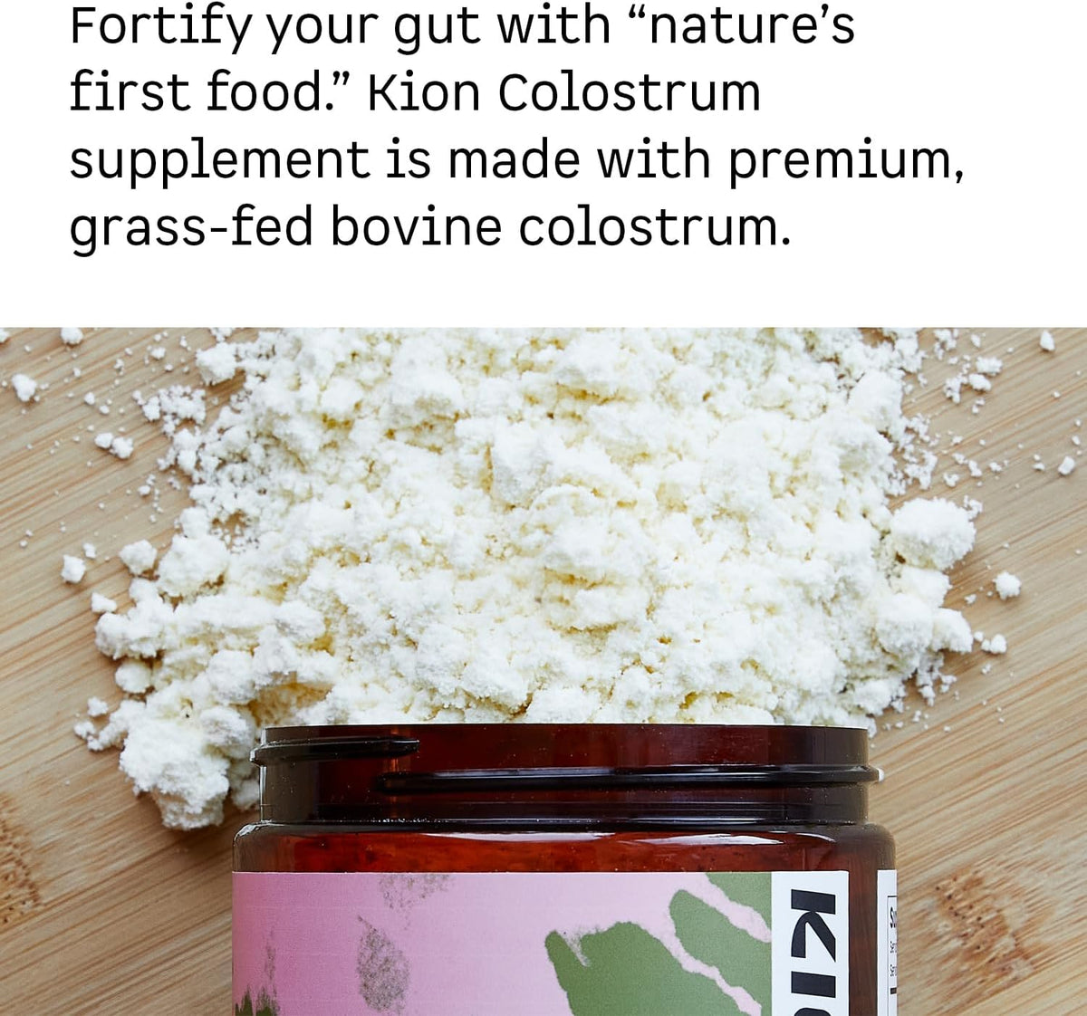 Kion Colostrum | Grass-Fed Bovine | Gut Health and Immune Support | 30 Servings - görsel 6