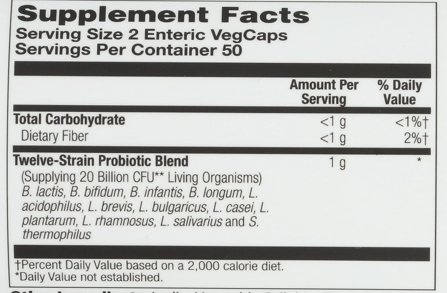 Solaray Multidophilus 12 – 100 Vegetarian Capsules - görsel 3