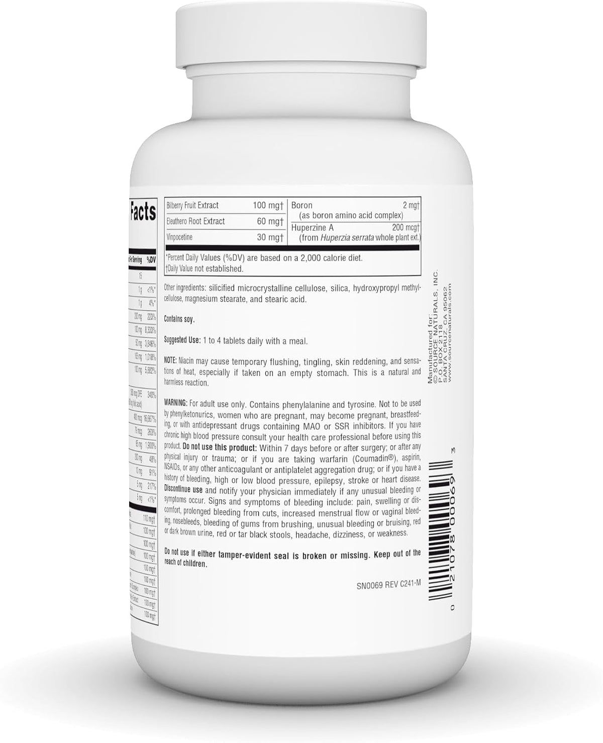 Source Naturals Higher Mind with Phosphatidylserine - 120 Tablets - görsel 3