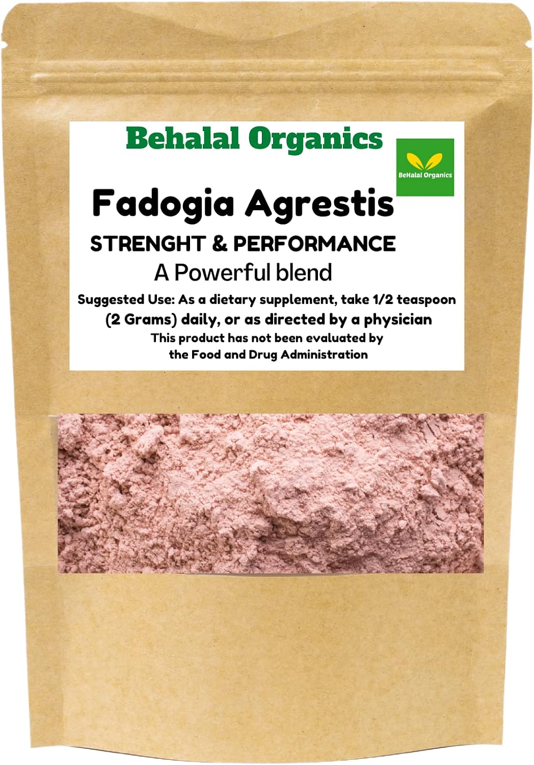 Fadogia Agrestis Pure Powder 100g - görsel 1