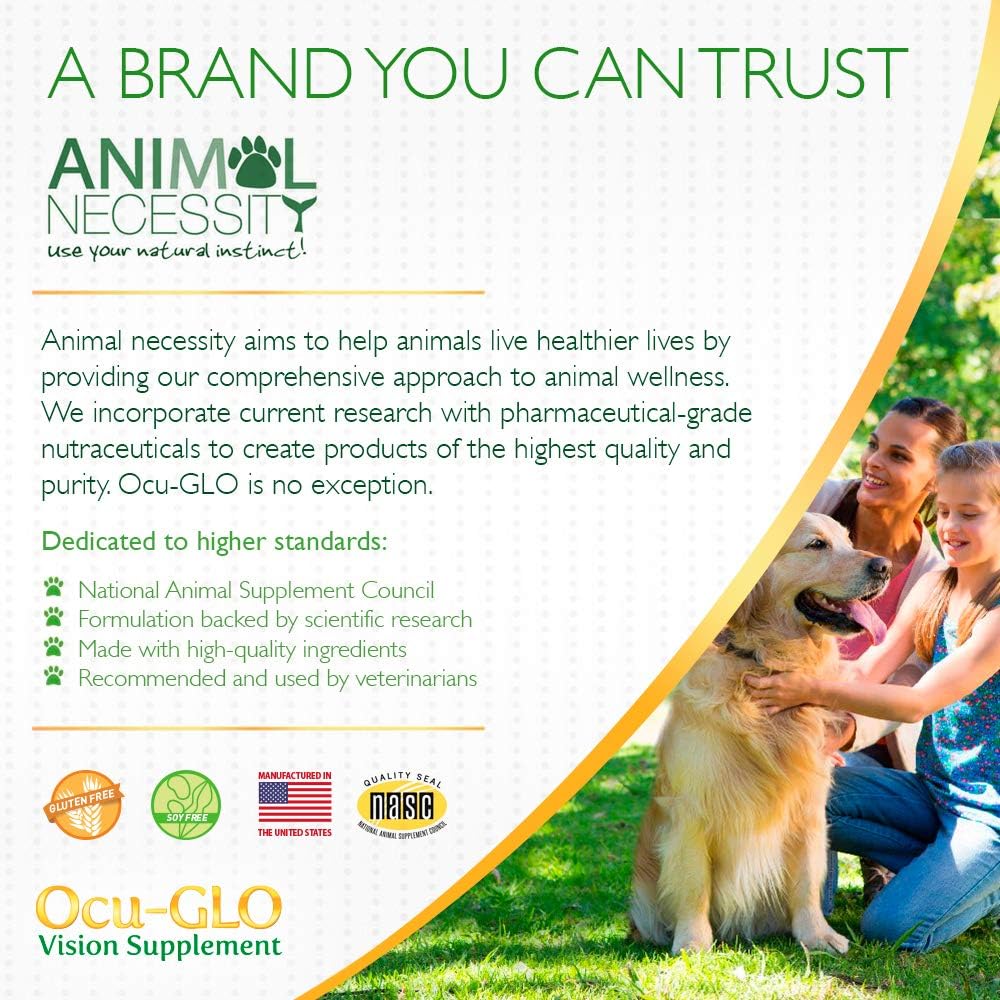 Ocu-GLO Vision Supplement for Medium to Large Dogs (45ct) - görsel 7