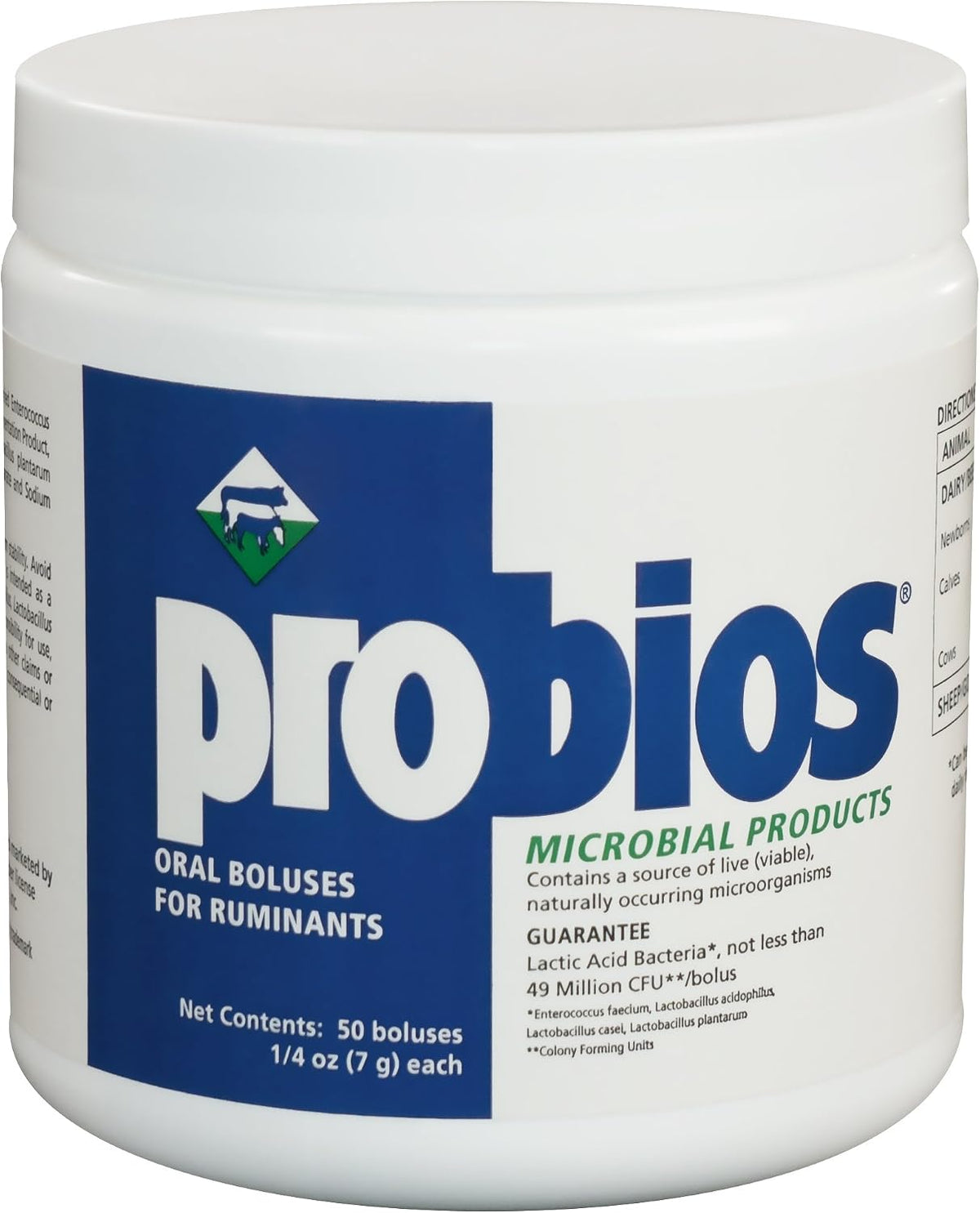 Probios Oral Boluses for Ruminants, 1/4 oz - görsel 1