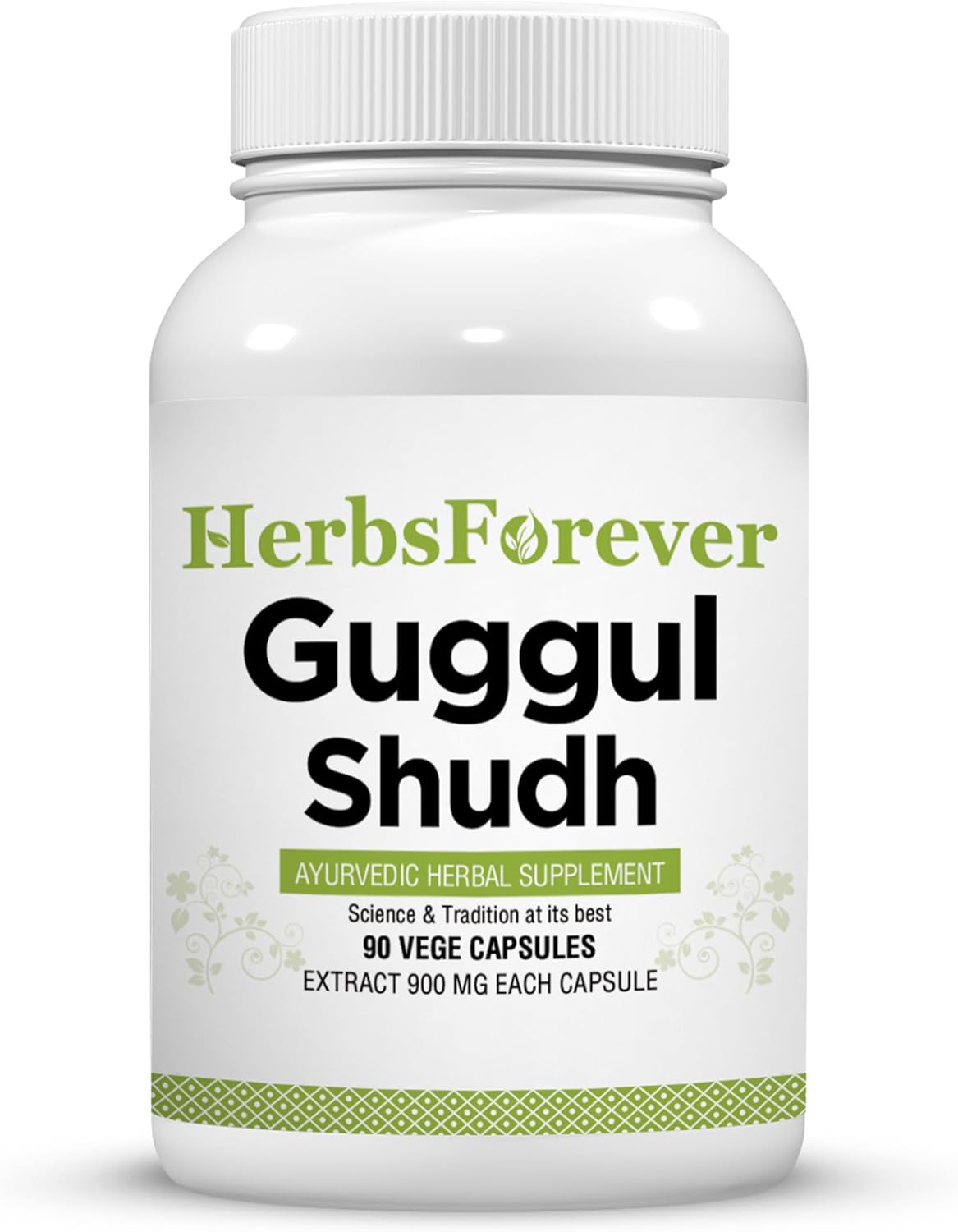 Shudha Guggul Capsules Commiphora Mukul 90 Vegetable Capsules 800 mg Each - görsel 1