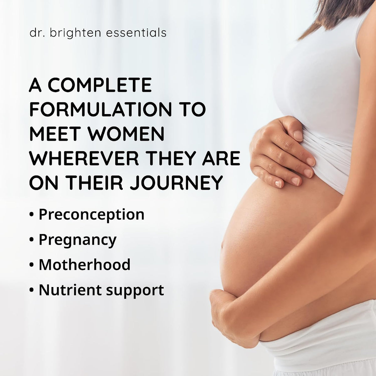 Dr. Brighten Prenatal Plus - Active B Vitamins, Minerals & Antioxidants - görsel 8