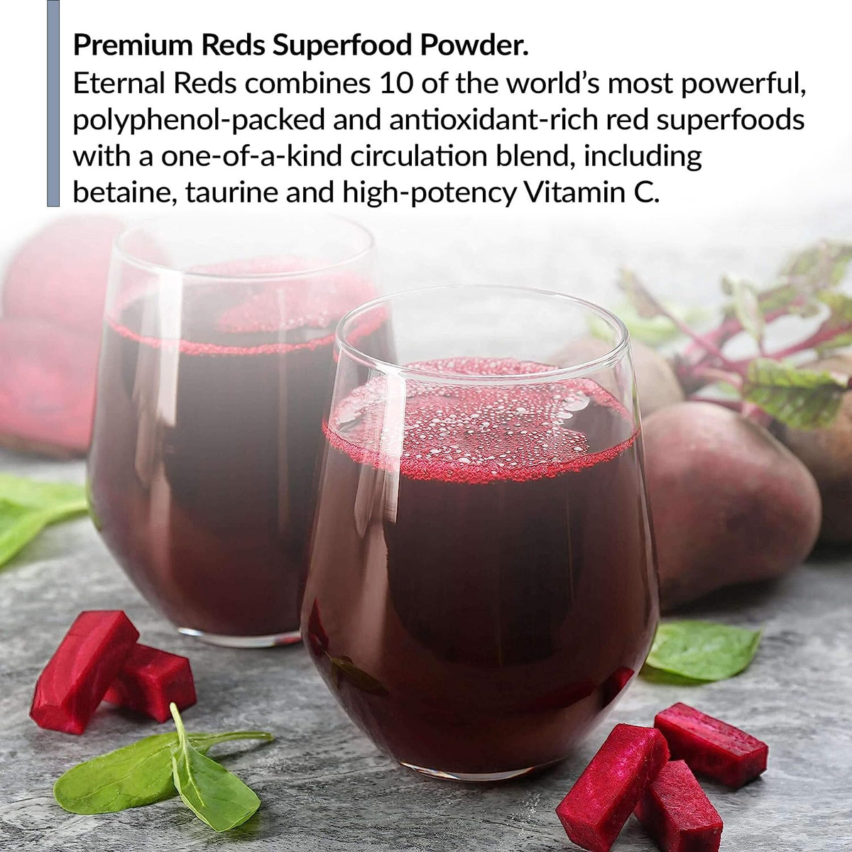 BioTrust Eternal Reds – Red Superfoods Powder - görsel 3