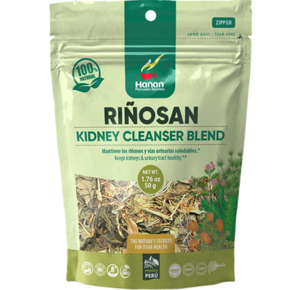 Hanan Riñosan Herbal Blend – Loose Leaf Herbal Infusion for Kidney and Urinary Health (50 g)