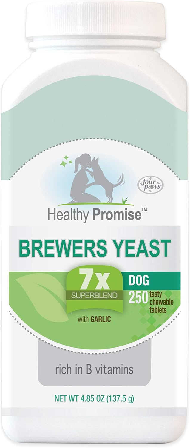 Four Paws Healthy Promise Brewer's Yeast for Dogs Immunity 250 Count - görsel 1