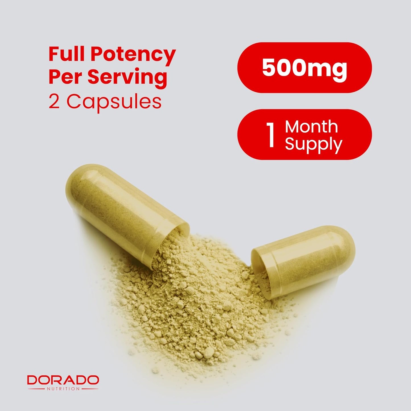 Dorado Nutrition Berberine Supplement 500mg – Digestive and Metabolic Support for Adults – 60 Vegan Capsules - görsel 8