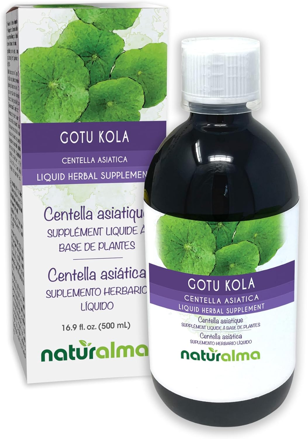 Naturalma Gotu Kola (Centella asiatica) Alcohol-Free Tincture – 118 ml Liquid Extract - görsel 9