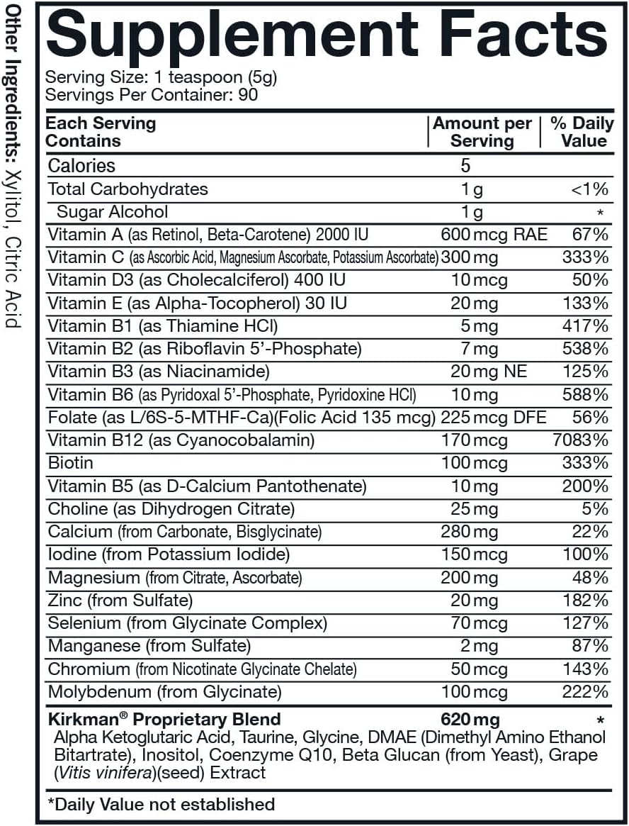 Kirkman Spectrum Complete II Powder - Hypoallergenic, 454 g (16 oz) - görsel 2