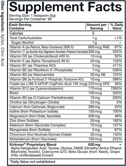 Kirkman Spectrum Complete II Powder - Hypoallergenic, 454 g (16 oz)