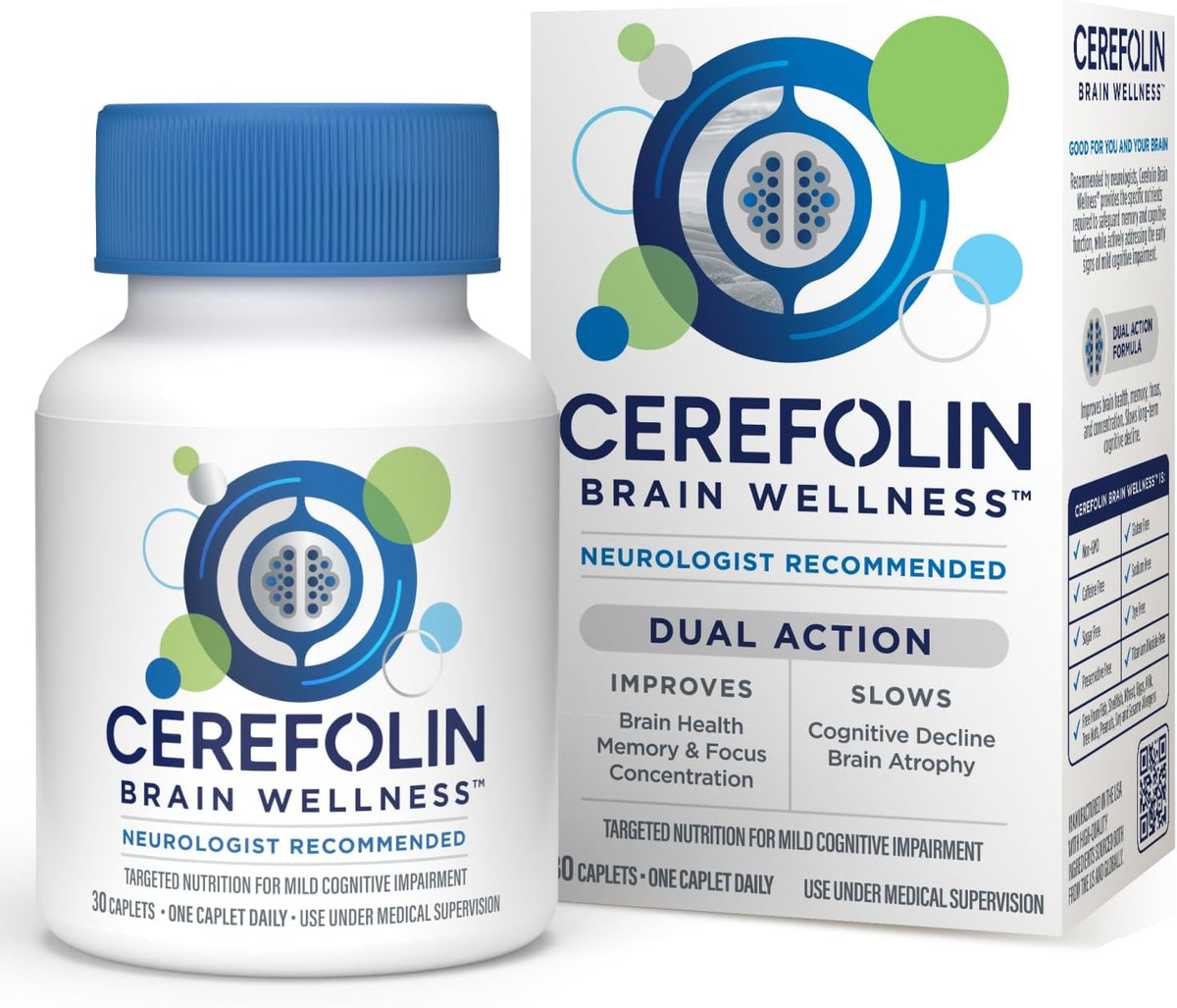 Cerefolin Brain Wellness – Targeted Nutrition for Cognitive Support (30 Capsules) - görsel 1