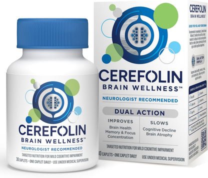 Cerefolin Brain Wellness – Targeted Nutrition for Cognitive Support (30 Capsules)