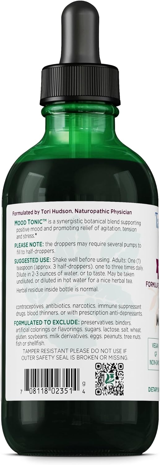 Vitanica Mood Tonic, Peach Positive Mood Support - 118 ml - görsel 3