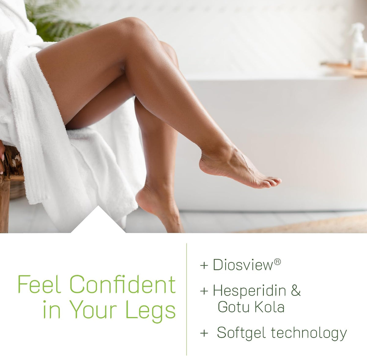 Irwin Naturals Love My Legs - 60 Liquid Soft gel capsule Capsules - Supports Healthy Leg Veins, Capillaries & Circulation - görsel 4