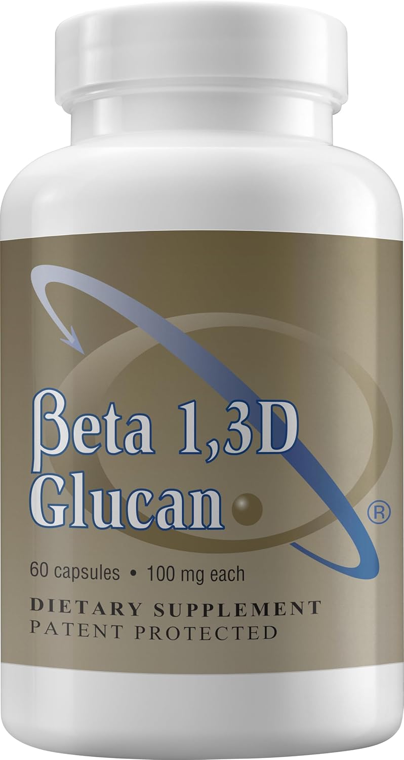Transfer Point Beta 1,3D Glucan 100 mg Immune Support Supplement, 60 Capsules - görsel 1