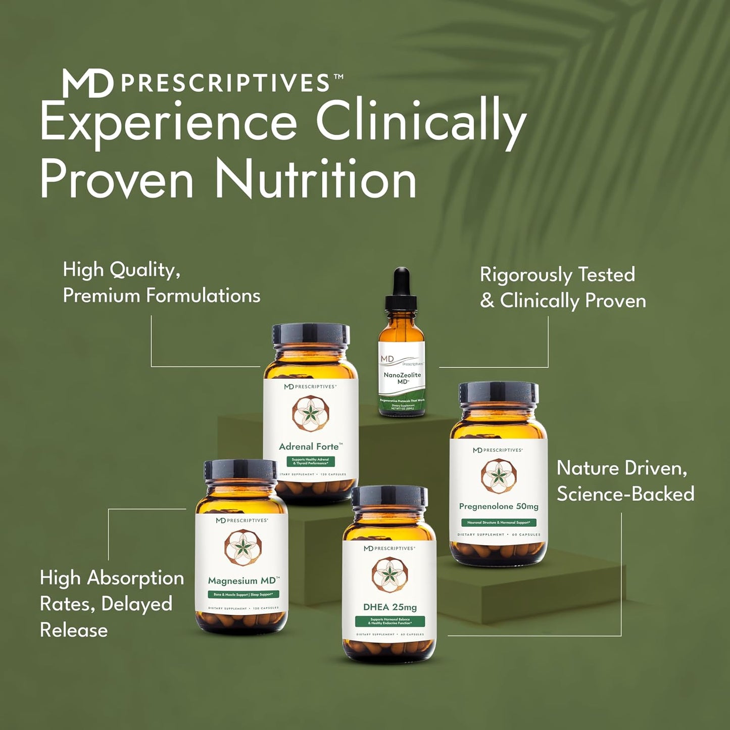 MD Prescriptives Pregnenolone - Vegan Hormone Support - 50 mg, 60 Capsules - görsel 4