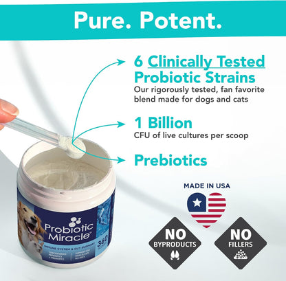 NUSENTIA Probiotic Miracle for Dogs (360 Scoops)
