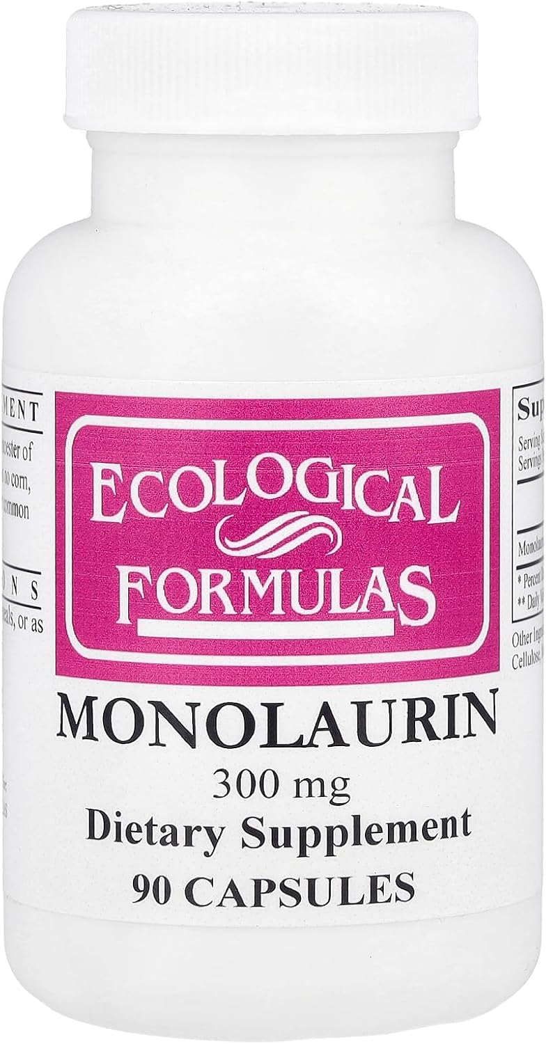 Cardiovascular Research Monolaurin Capsules, 90 Count - görsel 1
