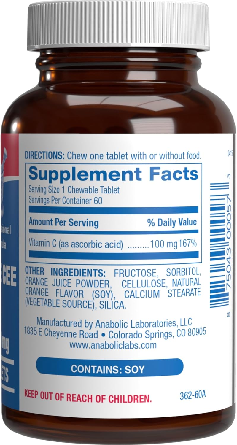 Kids Vitamin C Chewable Tablets – Delicious & Nutritious Chewable Vitamin C for Children's Immune Support and Overall Wellness – Made with Real Oranges and No Artificial Flavours or Colours – 60 Servings - görsel 3