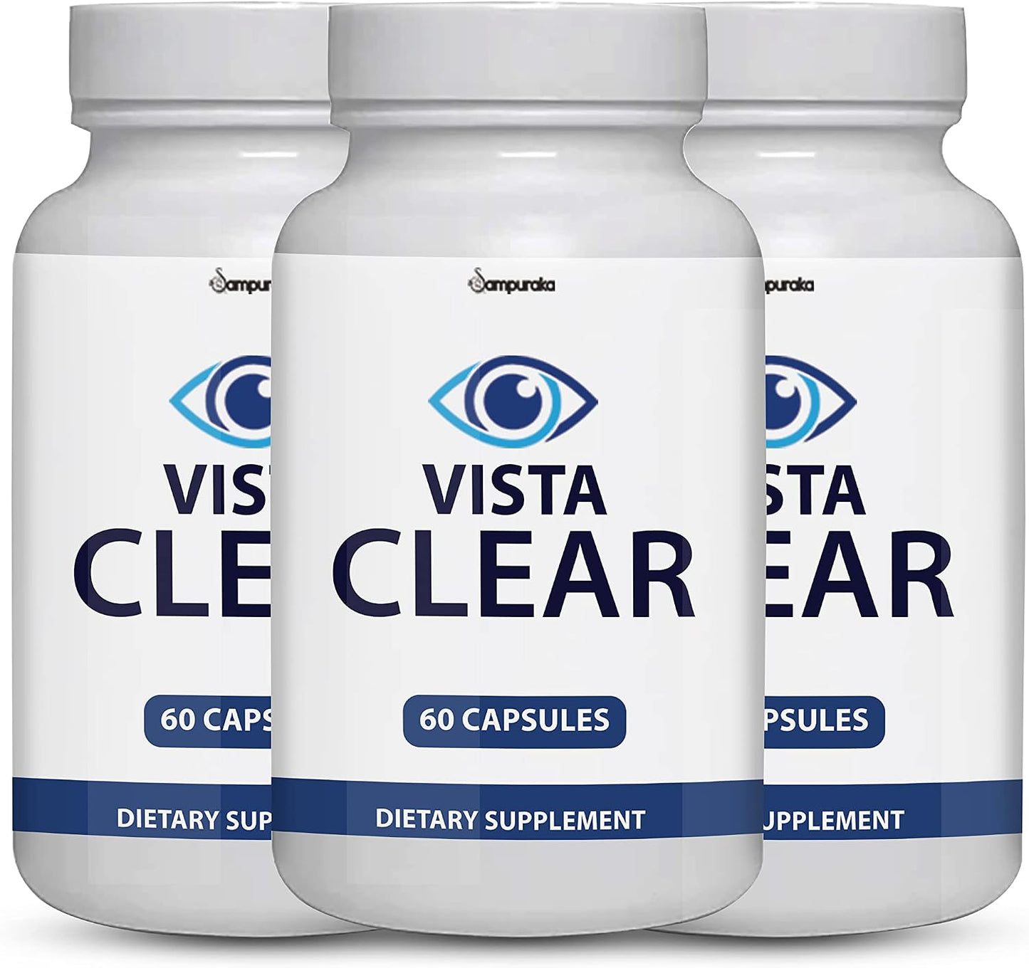 Vista Clear Advance New Formula – 3 Pack, 90 Days Supply - görsel 1