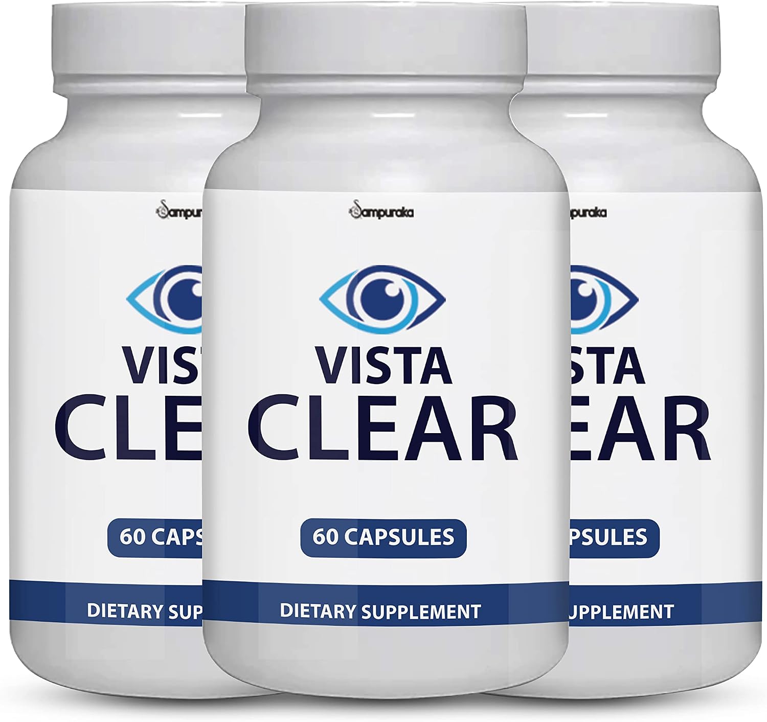 Vista Clear Advance New Formula – 3 Pack, 90 Days Supply - görsel 1