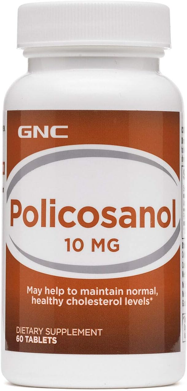 GNC Policosanol 10 mg – 60 Tablets - görsel 1