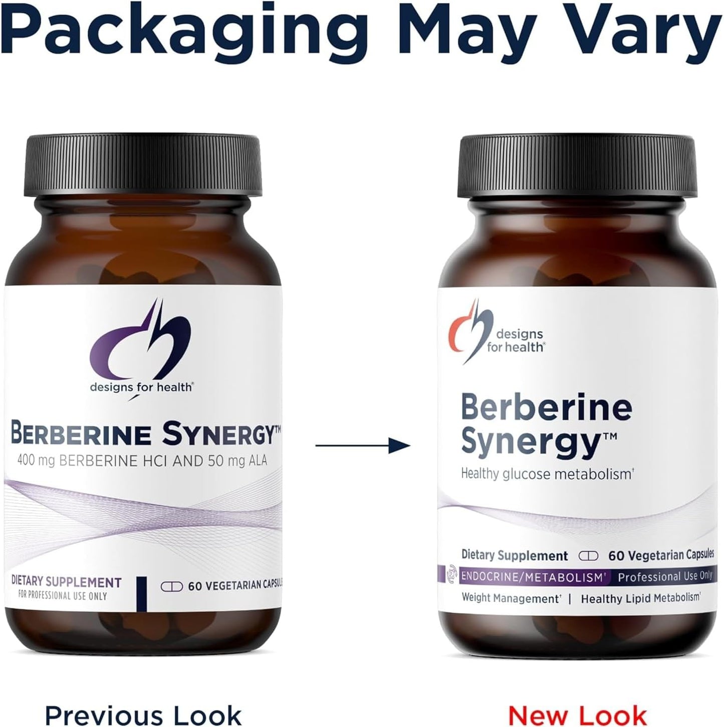 Designs for Health Berberine Synergy - Berberine HCl 400mg + Alpha Lipoic Acid - görsel 3