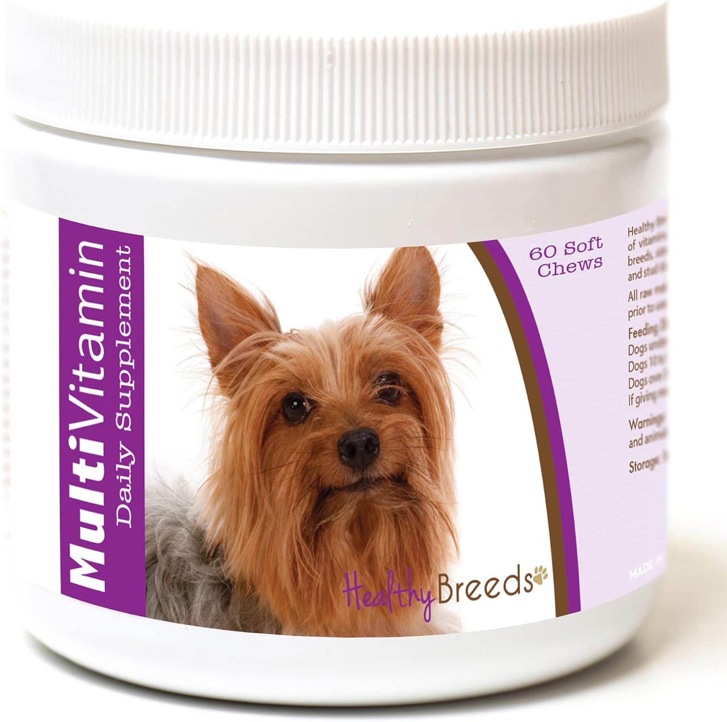 Healthy Breeds Silky Terrier Multivitamin Soft Chews, 60 Soft Chews - görsel 1