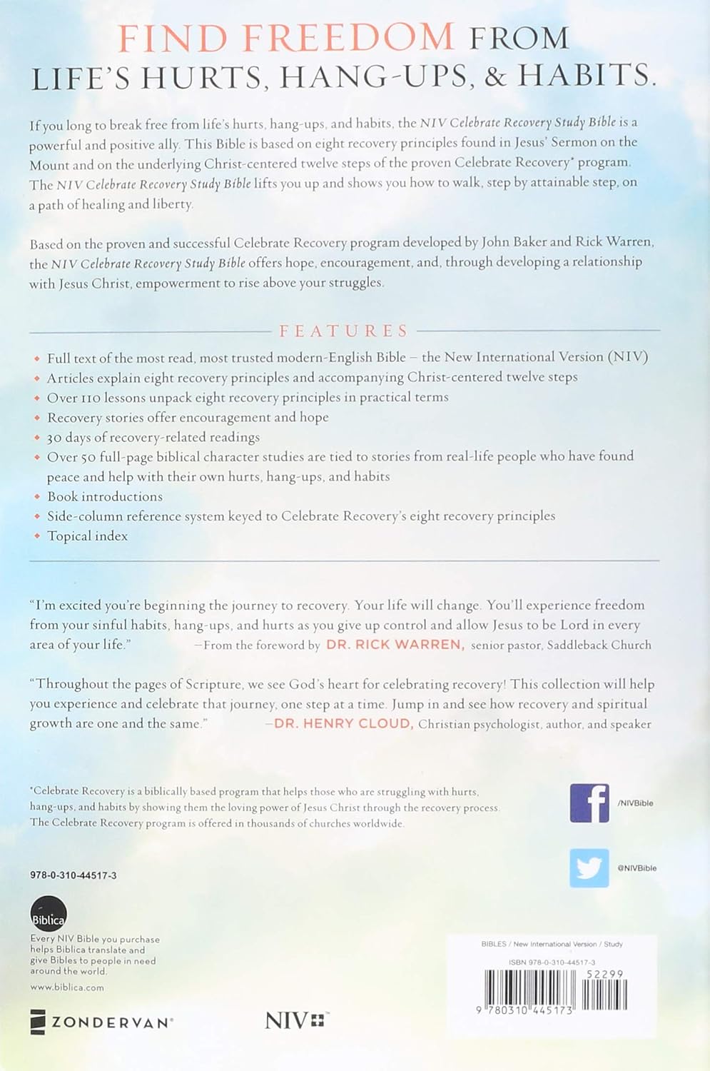 NIV, Celebrate Recovery Study Bible - görsel 2