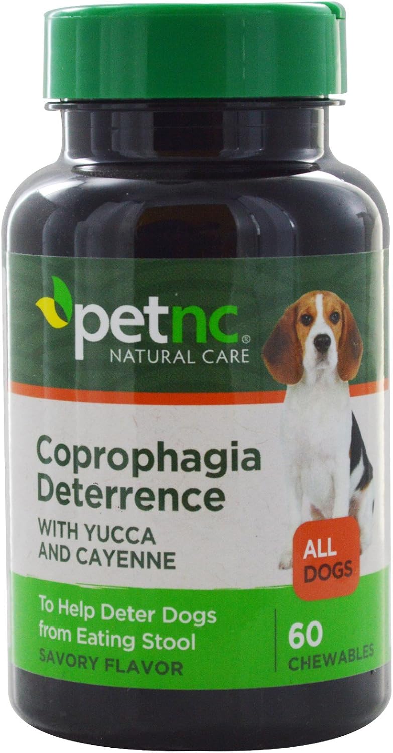 PetNC Natural Care Stool Eating Deterrent Chewables for Dogs, 60 Count - görsel 1