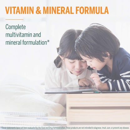 Genestra Brands Children's Chewable Vitamins | Vitamin-Mineral Supplement | 100 Chewable Tablets | Natural Papaya and Orange Flavour