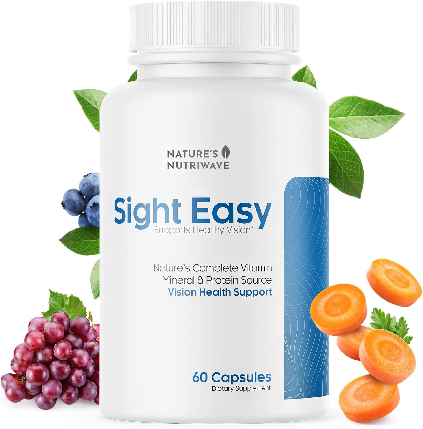 Sight Easy – Lutein, Zeaxanthin and Bilberry Eye Supplement – 60 Capsules, 3-Month Supply - görsel 8
