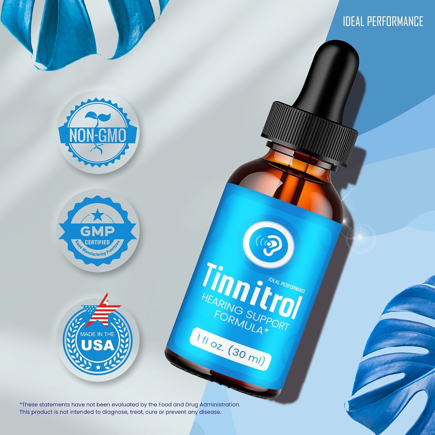 Tinnitrol Tinnitus Drops – Advanced Ear Health Support Supplement Liquid Drops - görsel 4