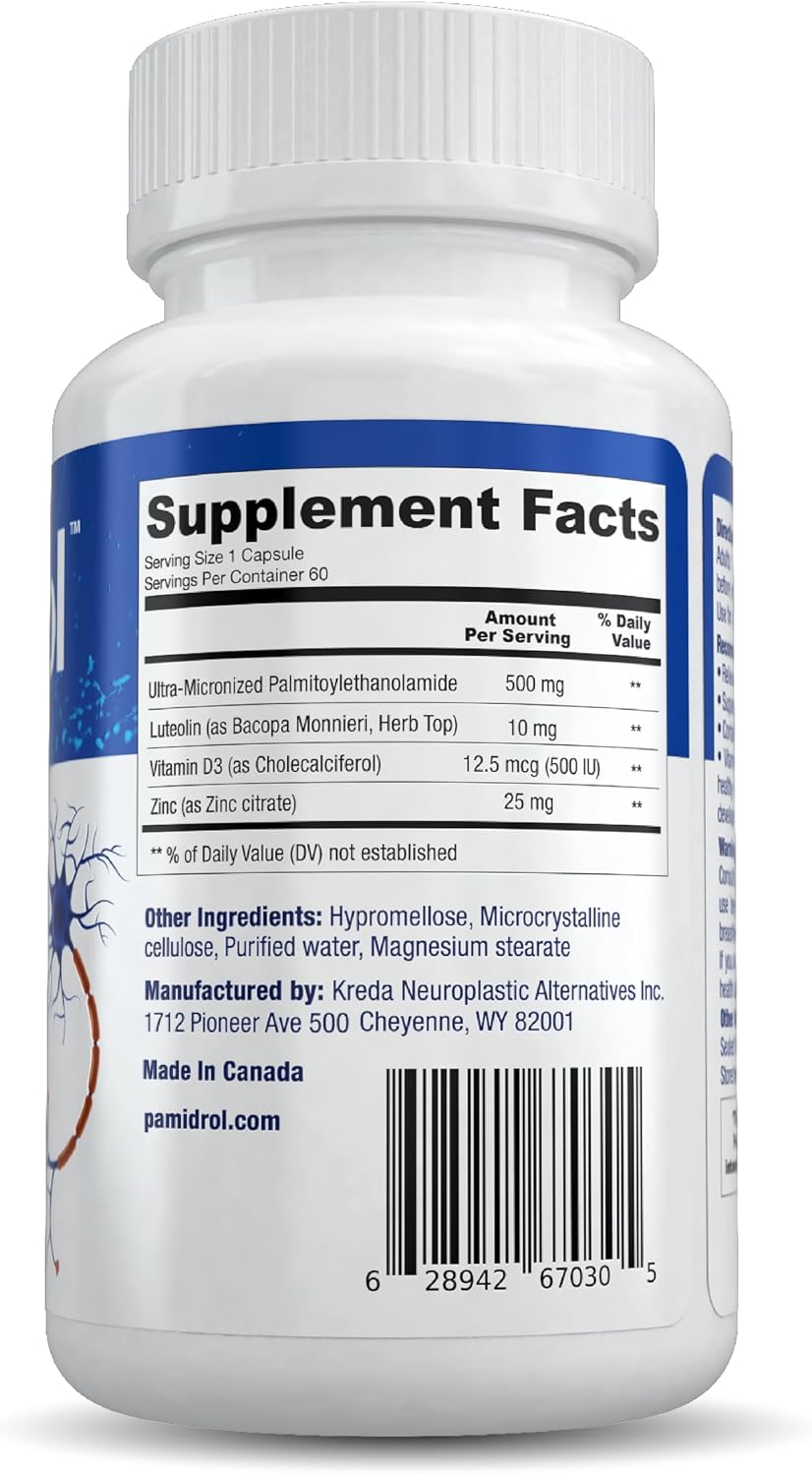 Pamidrol Nerve and Joint Support - 60 Capsules - görsel 4