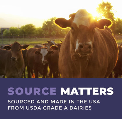 Colostrum Powder – US Sourced Bovine Colostrum for Immune Support, Gut Health, Muscle Recovery
