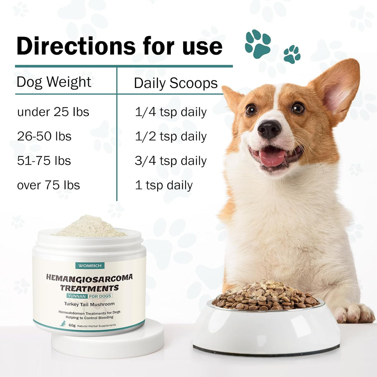 Blood Support for Dogs with Yunnan Sanqi & Turkey Tail Mushroom - görsel 6