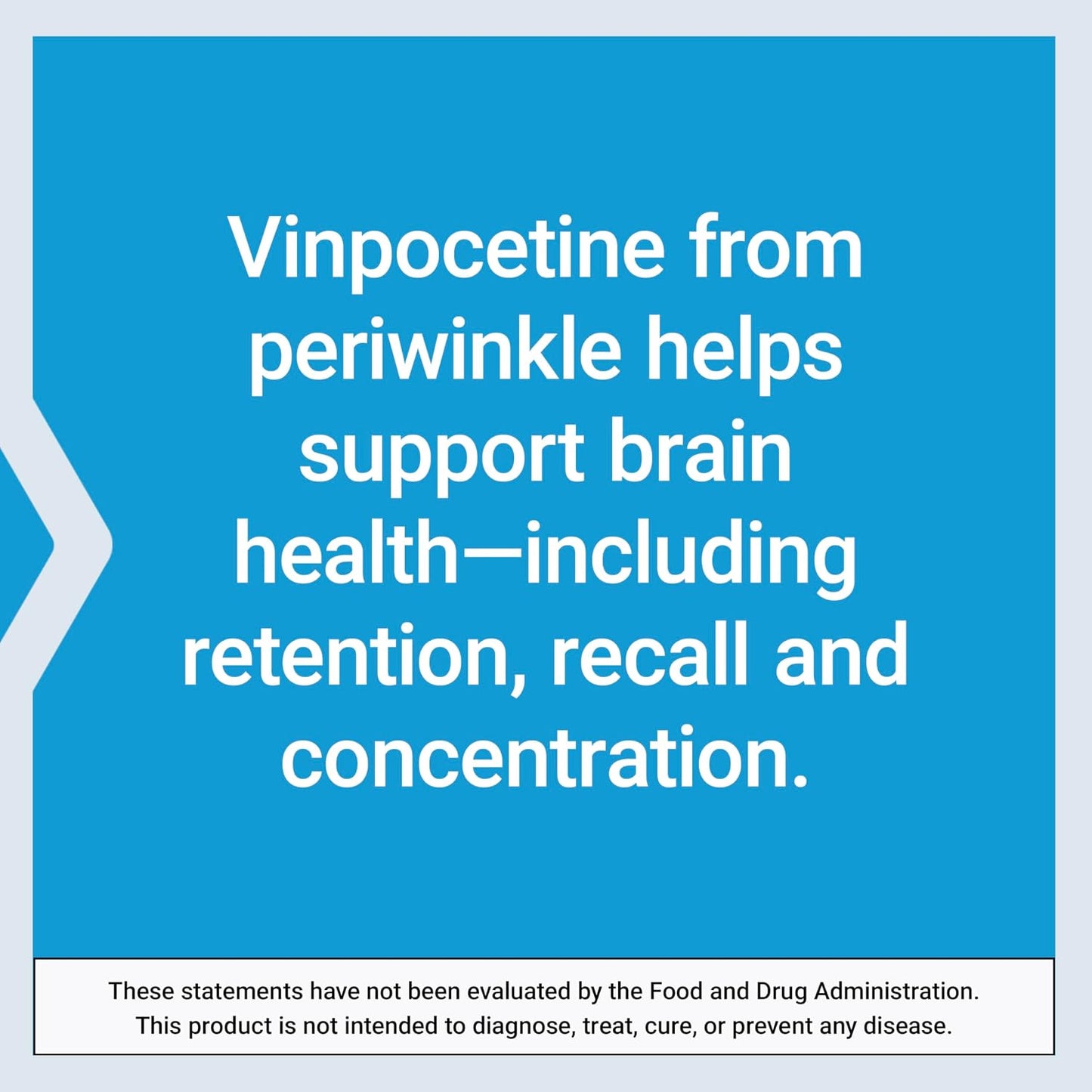 Life Extension Vinpocetine - Brain Health Supplement - 100 Tablets - görsel 6