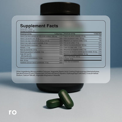 Ro Daily Multivitamin for Men – 120 Tablets (60-Day Supply)