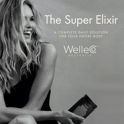 WelleCo The Super Elixir Daily Greens Powder, Pineapple & Lime